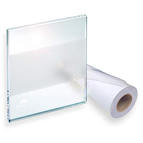 Decooo.be Sichtschutzfolie, sandgestrahlt / gefrostet, für Fenster und Fenster (Rolle 40 cm x 5 m) + Cuttermesser von Decooo.be