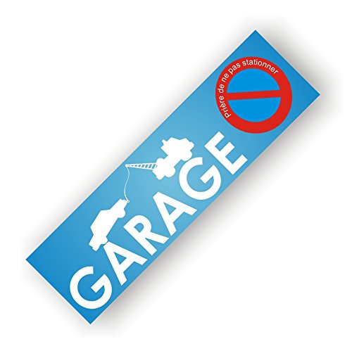 Aufkleber Parken verboten – Panel Garage – Lot de 20 von Decooo.be