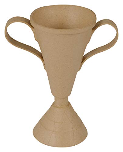 Décopatch AC844C - Figur aus Pappmaché, Pokal, 9x18cm, 1 Stück von Decopatch