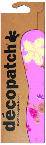 Decopatch Bastelpapier, 395 x 298 mm Teddy und Blumen Muster, 3 Stück, pink/Creme/braun von Decopatch