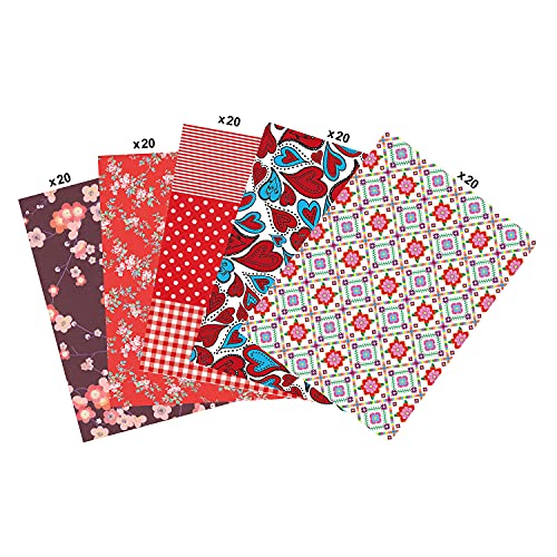 Decopatch Décopatch MP010C Decopatch-Papier, rot, 30 x 40 cm von Décopatch