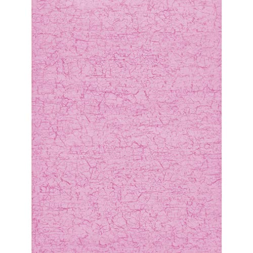 Décopatch Papier No. 299 Packung mit 20 Blätter (395 x 298 mm, ideal für Ihre Papmachés) rosa craquelé von décopatch