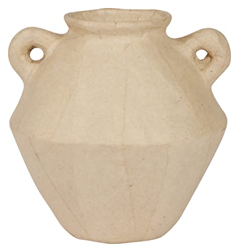 Décopatch HD084C - Krug aus Pappmaché, 13cm, Kartonbraun, einfach zum Verzieren, 1 Stück von Décopatch