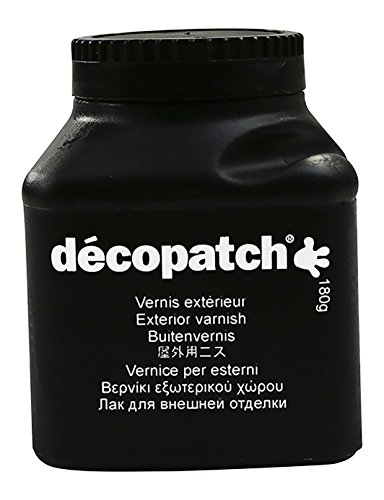 Décopatch VAUV180BO - Un Pot de Vernis vitrificateur Extérieur aquapro 180 ml, Aspect Satiné von Decopatch