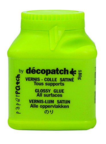 Décopatch PP150CO Klebstofflack Paperpatch (satiniert, 180g) von Decopatch