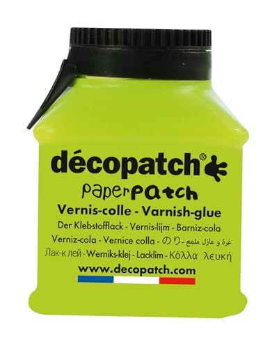 Décopatch PP70BO Klebstofflack Paperpatch (satiniert, 70g) von Decopatch