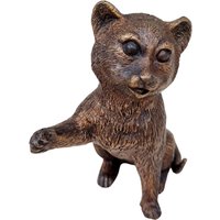 Bronze Kätzchen - Katze Statuen Katzenfiguren in Geschenkidee von Decopunch