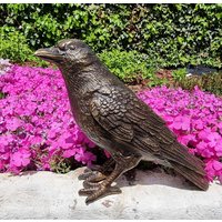 Lebensechte Bronze Vogel - Garten-Skulpturen Garten Ornamente von Decopunch