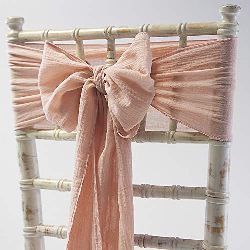 Mulltuch Stuhl Schleifen Schärpen Rustikal Stuhlbezug 6 Farben Dekor Hochzeit - Altrosa, 20cm x 275cm Mulltuch Stuhl Schleifen Schärpen Rustikal Stuhlbezug 6 Farben Dekor Hochzeit - Altrosa, 20cm x 275cm von Decor Essentials