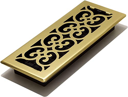 Decor Grates 4-Inch by 12-Inch Scroll Floor Register, braun, SPH412 Decor Grates 4-Inch by 12-Inch Scroll Floor Register, braun, SPH412 von Decor Grates