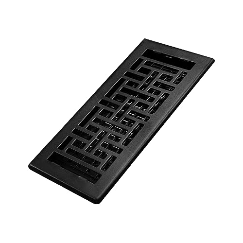 Decor Grates AJH410-BLK Orientalisches Bodenregister, Strukturiertes Schwarz, 4x10 Inches Decor Grates AJH410-BLK Orientalisches Bodenregister, Strukturiertes Schwarz, 4x10 Inches von Decor Grates