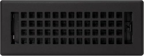 Decor Grates LTH310-BLK Gitterbodenregister, 7,6 x 25,4 cm, Schwarz von Decor Grates