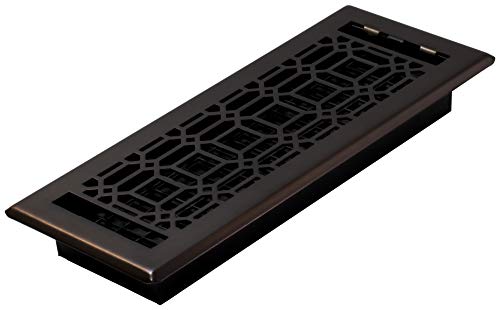 Decor Grates NGH412-RB Floor Register, Rubinierte Bronze, 4 x 12 von Decor Grates
