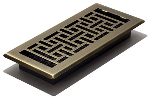 Decor Grates Oriental Floor Register, AJH410-A von Decor Grates