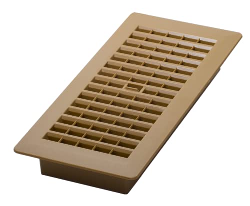 Decor Reiben 4-Zoll von 25,4 cm Kunststoff Boden Register, PL410-CML von Decor Grates
