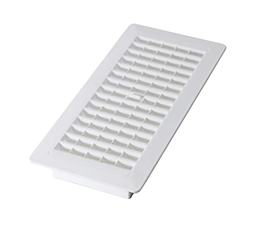 Decor Reiben 4-Zoll von 25,4 cm Kunststoff Boden Register, PL410-WH Decor Reiben 4-Zoll von 25,4 cm Kunststoff Boden Register, PL410-WH von Decor Grates