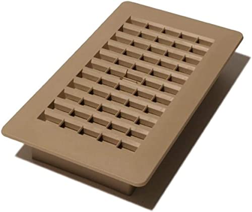 Decor Reiben 4-Zoll von 8 Zoll Kunststoff Boden Register, PL408-TA Decor Reiben 4-Zoll von 8 Zoll Kunststoff Boden Register, PL408-TA von Decor Grates