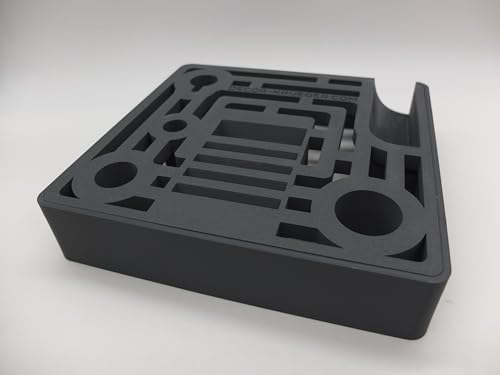 Halter Aufsteller für KitchenAid Metall Fleischwolf Aufsätze Art Deco Stil (Dark Gray) von Decor Krueger