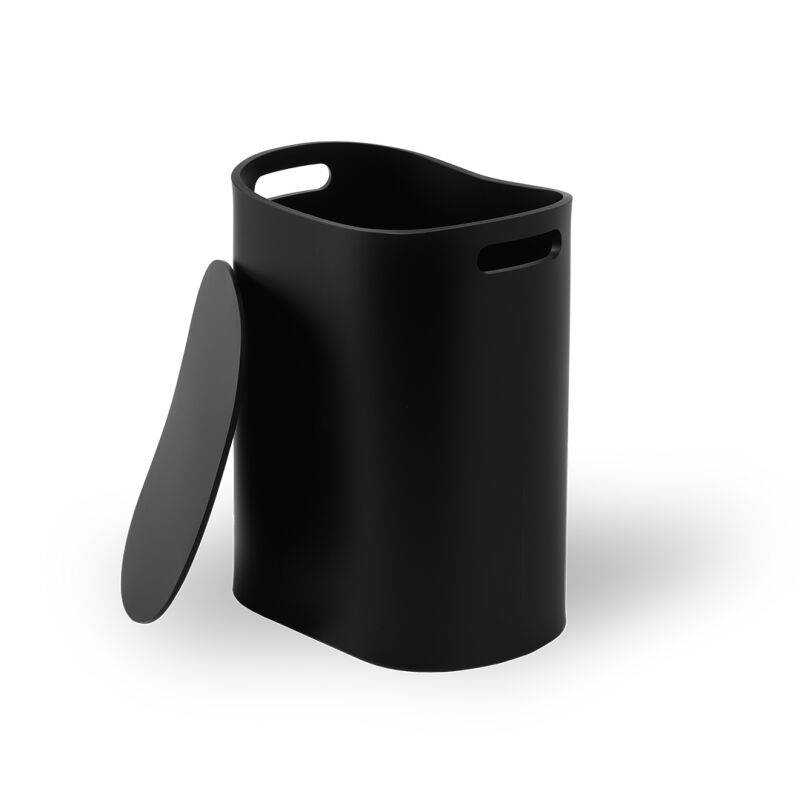 Decor Walther ALL IN Wäschehocker Acryl schwarz matt von Decor Walther