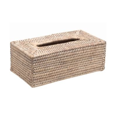 Decor Walther Basket Papiertuchbox - Rattan beige - 25 x 14 cm, h 10 cm von Decor Walther