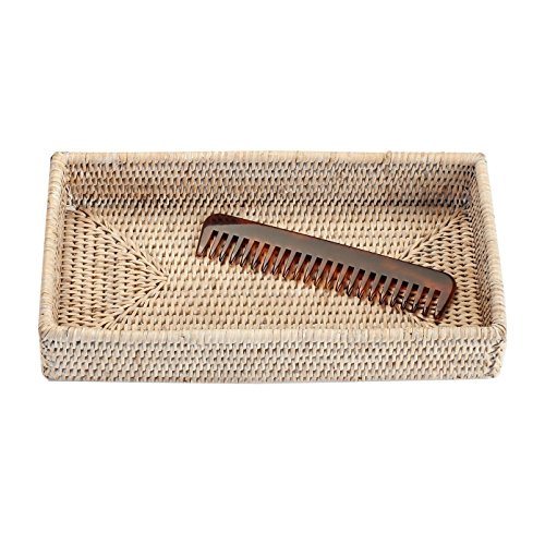 Basket TAB 2 Rattan-Tablett, rattan hell LxBxH 30x16x5cm von Decor Walther