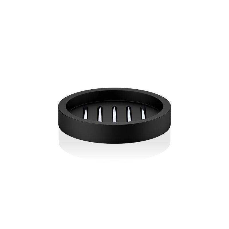 Decor Walther Black Stone STS Seifenschale Schwarz Chrom von Decor Walther