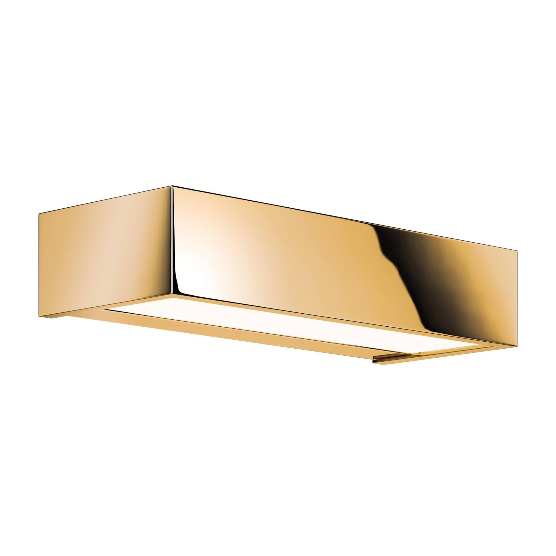 Decor Walther - Box 25 N LED Wandleuchte - gold/BxHxT 25x5x10cm/3000K/2646lm/CRI>80/TRIAC dimmbar von Decor Walther