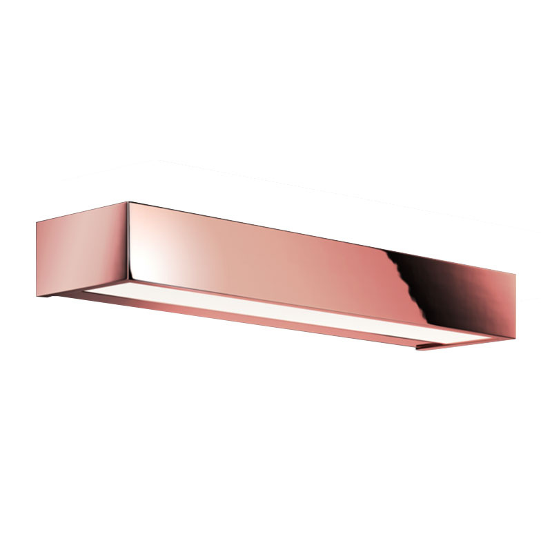 Decor Walther - Box 40 N LED Wandleuchte - roségold/BxHxT 40x5x10cm/3000K/3100lm/CRI>80/TRIAC dimmbar von Decor Walther