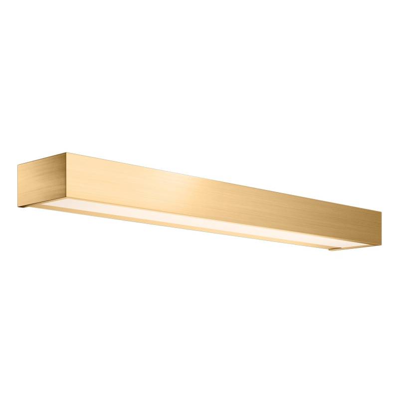 Decor Walther - Box 60 N LED Wandleuchte - gold/matt/BxHxT 60x5x10cm/3000K/5304lm/CRI>80//TRIAC dimmbar von Decor Walther