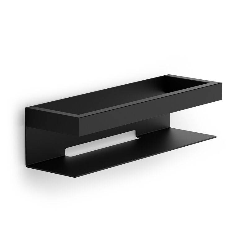 Decor Walther Contract CT DA30 Duschablage Schwarz matt von Decor Walther