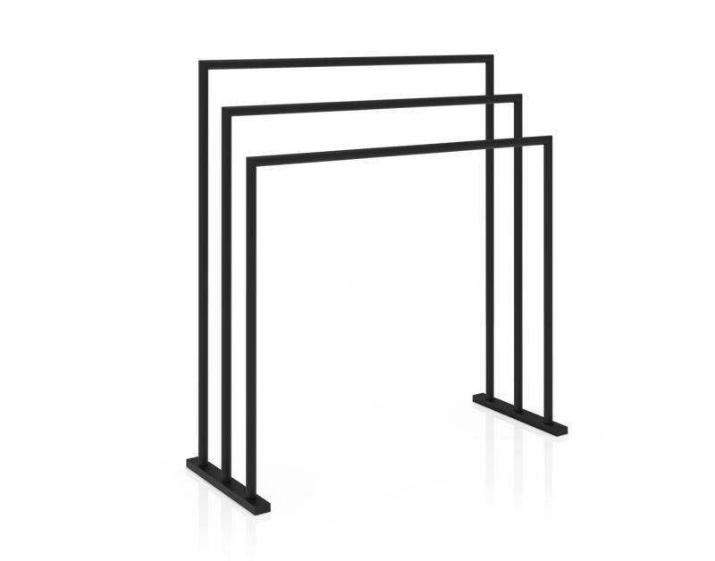 Decor Walther HT 9 Handtuchständer schwarz matt 3 Stangen von Decor Walther