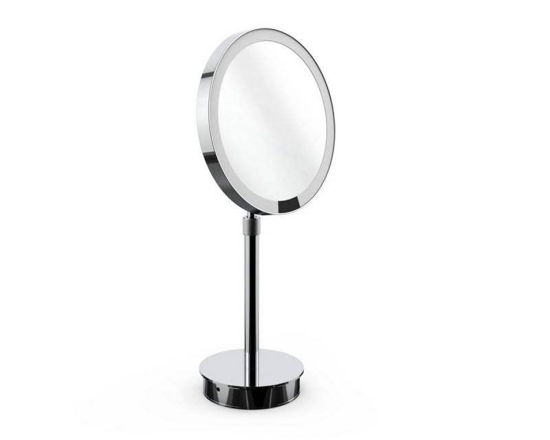 Decor Walther Kosmetikspiegel Just Look Plus SR Akku-Tisch-Schminkspiegel LED 5×/7× Badezimmer, Tischspiegel von Decor Walther