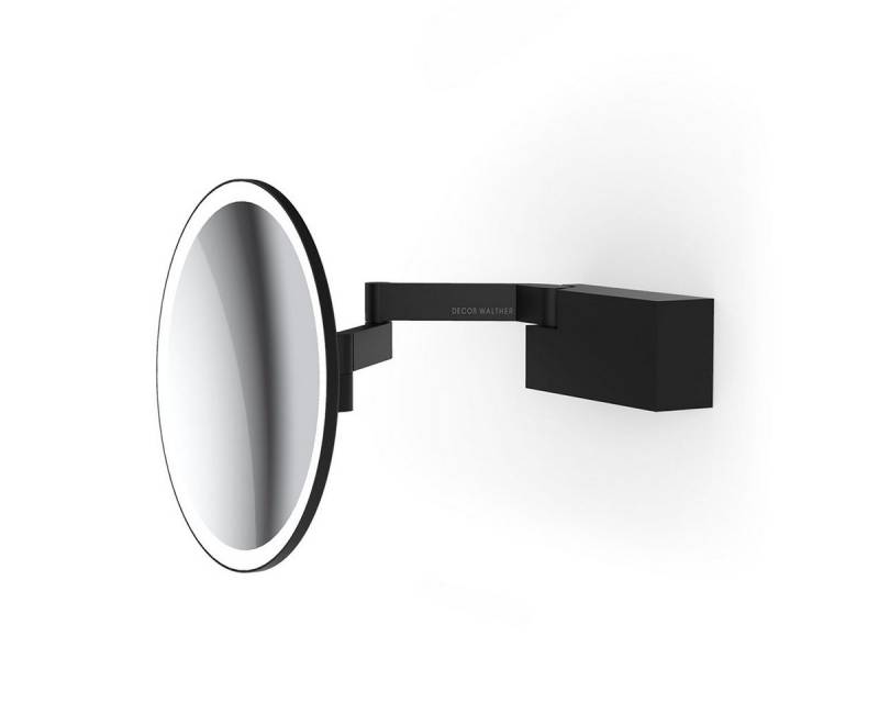 Decor Walther Kosmetikspiegel Vision R 5× LED-Schminkspiegel IP44 Dim-to-Warm Badezimmer, 5-fach Vergrößerung von Decor Walther