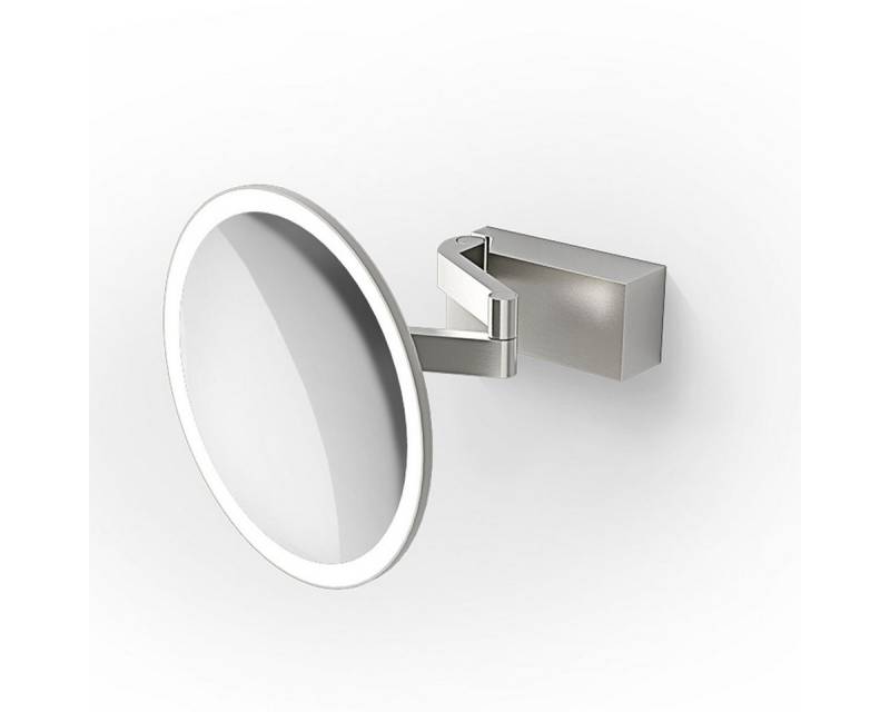 Decor Walther Kosmetikspiegel Vision R 5× LED-Schminkspiegel IP44 Dim-to-Warm Badezimmer, 5-fach Vergrößerung von Decor Walther