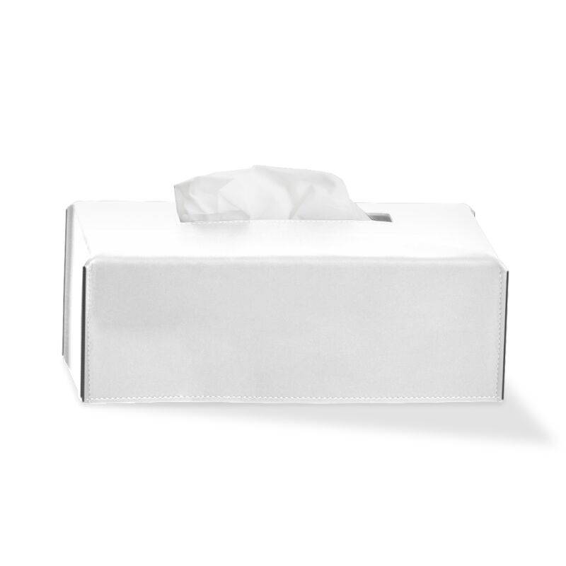 Decor Walther NAPPA KB Papiertuchbox Nappa Echtleder weiß von Decor Walther