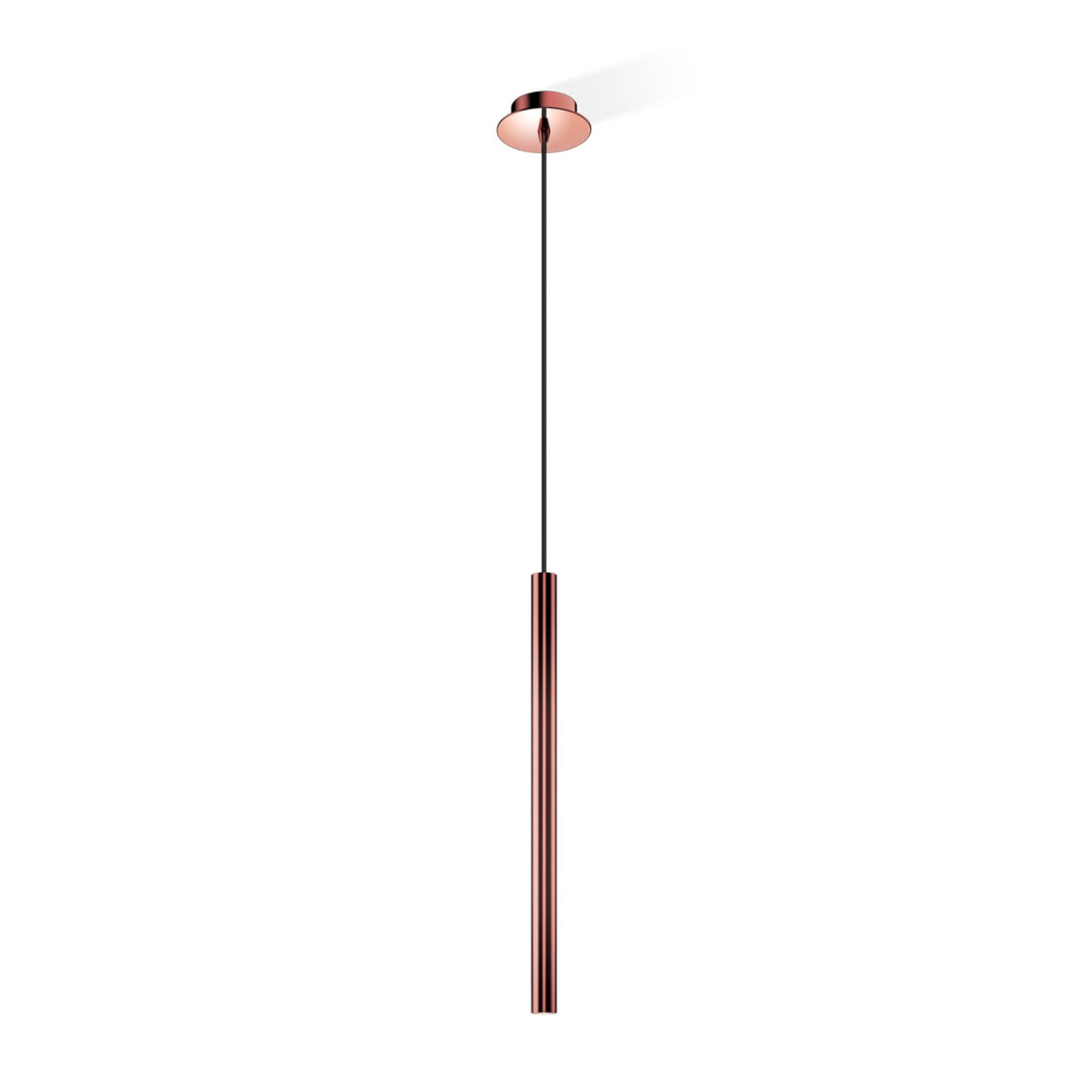 Decor Walther Pipe 1 LED-Pendelleuchte, rosegold von Decor Walther