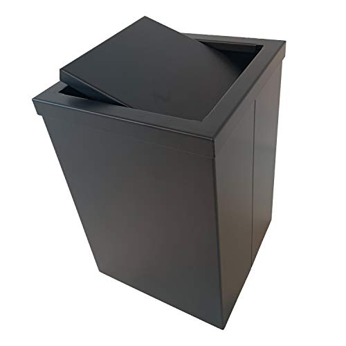 Decor Walther Schwingdeckeleimer DW 113 in Schwarz matt von Decor Walther