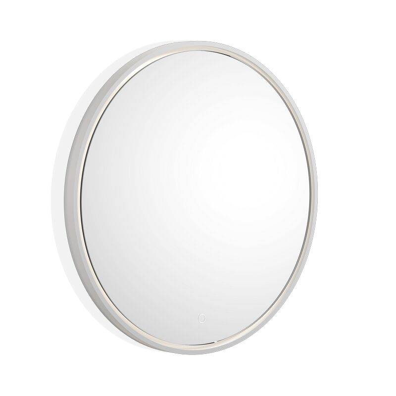 Decor Walther Stone Mirror LED Wandspiegel weiß matt von Decor Walther