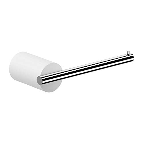 Decor Walther Stone TPH Toilettenpapierhalter, weiß, Chrom LxBxH 16x7x4cm Decor Walther Stone TPH Toilettenpapierhalter, weiß, Chrom LxBxH 16x7x4cm von Decor Walther
