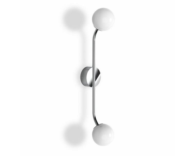 Decor Walther Wandleuchte Pep Two Wandleuchte Bad, H: 49,5 cm, B: 8 cm, LED wechselbar von Decor Walther