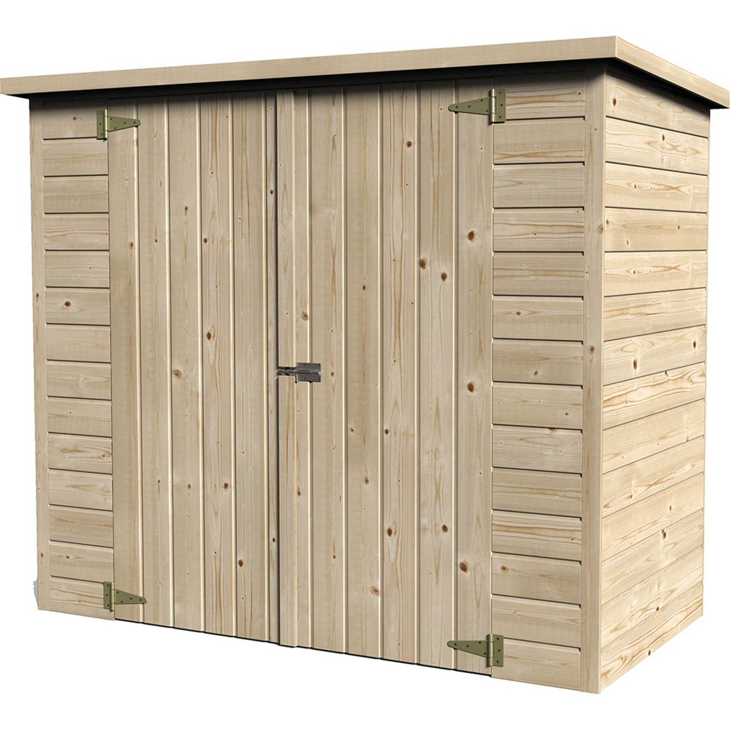 D+J Fahrrad Garage Bike Box 180 cm x 88 cm x 161 cm (B x T x H) von Decor et Jardin