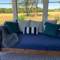 Outdoor Kissenbezüge | Wasserdichter Daybed Cover Tagesbett Bezug Bankkissen Matratzenbezug Jede Benutzerdefinierte Größe von DecorBeddingUA
