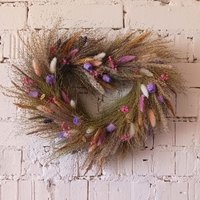 Boho Trockenblumen-Kranz Handgemachtes Rustikales Wohndekor | 38 cm Boho Trockenblumen-Kranz Handgemachtes Rustikales Wohndekor | 38 cm von DecorByDahliaDesign