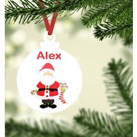 Personalisierte Christbaumkugel/Christbaumkugel/Christbaumkugel/Christbaumkugel/Weihnachtsbaumschmuck/Kinderkugel/Christbaumkugel von DecorDivine
