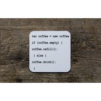Software-Programmierer-Untersetzer/Software-Ingenieur-Untersetzer/Sofware-Programmierer-Geschenk/Software-Ingenieur-Geschenk/Code-/Computer-Geschenk von DecorDivine