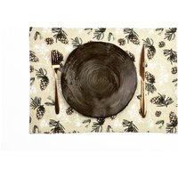 Weihnachtstischset 2 4 6 8 10, Pinecone Tischsets Für Esstisch, Pinien Baum Country von DecorDora