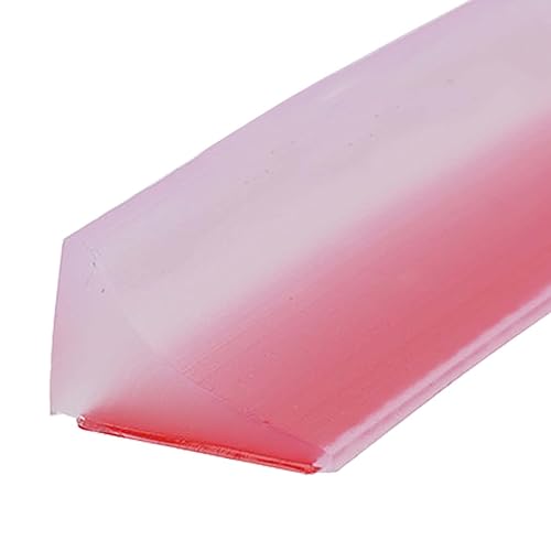 200cm Schwallschutzleiste Dusche Selbstklebend, Schwallschutz Duschwasserstop Trennung von Nass und Trocken Silikonkautschuk Selbstklebend Wassersperre Streifen für Küche und Badezimmer (Transparent) von DecorDwell