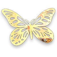 12 Stück 3D Gold Schmetterlinge Wanddeko. 3 & 4 Zoll Foilboard Schmetterling Set von DecorManiacs