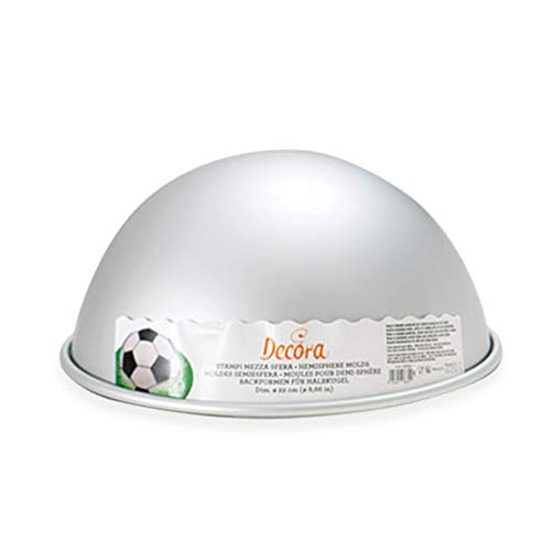 DECORA 0062957 BACKFORM HALBKUGEL AUS ELOXIERTEM ALUMINIUM Ø 22 X H 11 CM DECORA 0062957 BACKFORM HALBKUGEL AUS ELOXIERTEM ALUMINIUM Ø 22 X H 11 CM von Decora