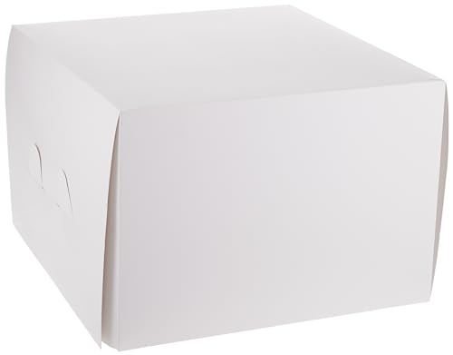 DECORA, 0339482 Tortenbox, Ideal zum Transportieren und Aufbewahren von dekorierten Torten, Einzeln verpackt, 36,5 x 36,5 x H 25 cm. von Decora